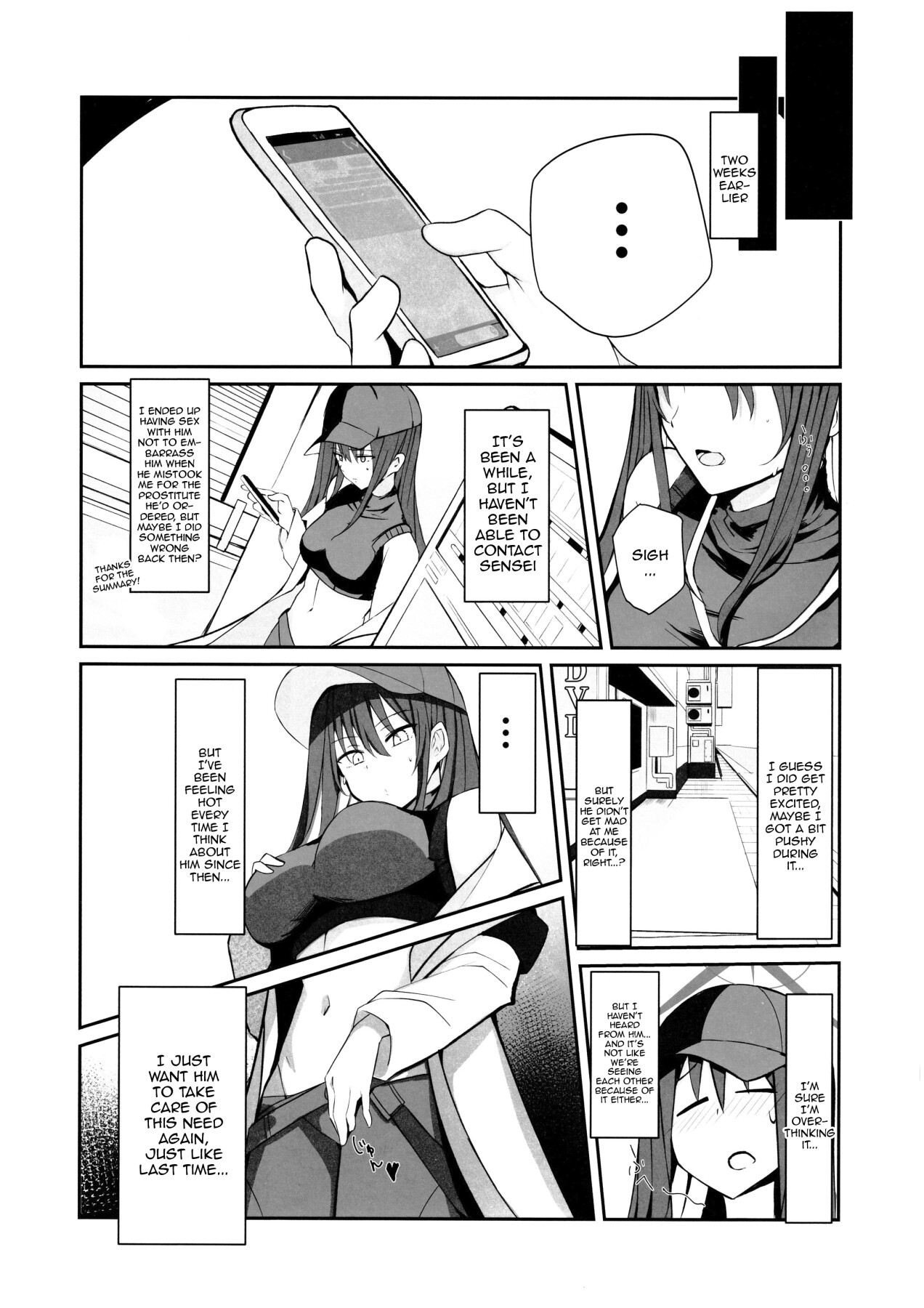 Hentai Manga Comic-The Book Where I Hired A Sex Worker But Then Saori Showed Up And Just Like That We Had Sex 2-Read-5